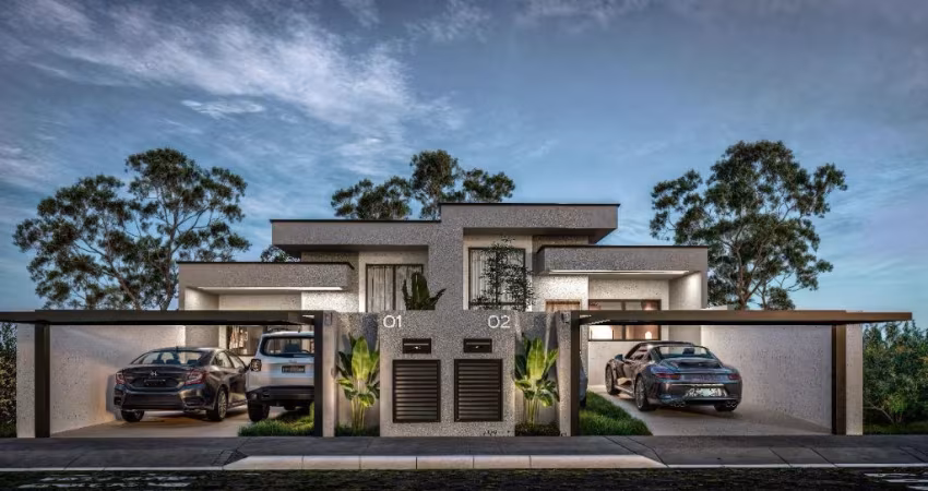 Lindas casas com 3 dormitórios sendo 1 suíte master