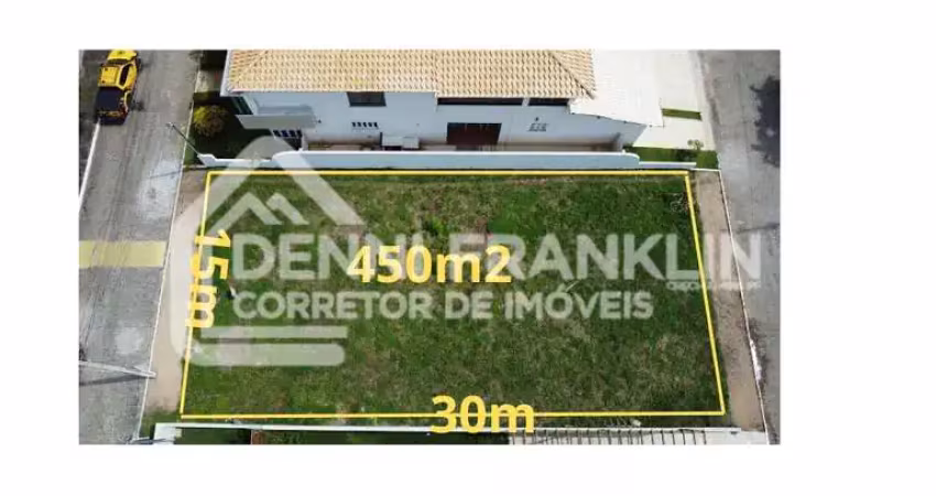 Lote/terreno de 450m² no bairro mosqueiro, em aracaju