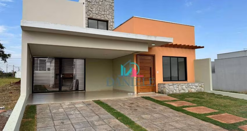 Casa com 3 dormitórios à venda, 135 m² por R$ 750.000,00 - Condomínio Bella Vittà - Araraquara/SP