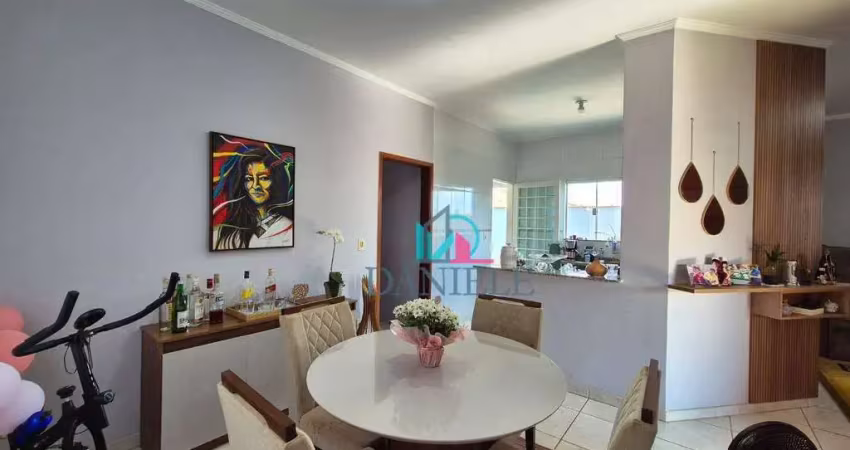 Casa com 3 dormitórios à venda, 102 m² por r$ 450.000,00 - residencial cambuy - araraquara/sp