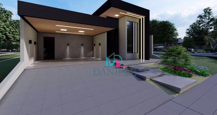 Casa com 3 dormitórios à venda, 166 m² por R$ 1.090.000,00 - Condomínio Village Damha II - Araraquara/SP