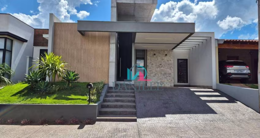 Casa com 3 dormitórios à venda, 165 m² por R$ 1.350.000,00 - Condomínio Village Damha II - Araraquara/SP