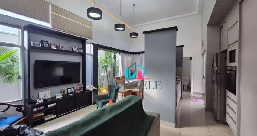 Casa térrea com 3 dormitórios localizada no condomínio village damha ii.