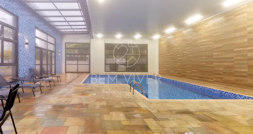 Apartamento cond Clube Ecoville, 105m², 03 quartos, área externa, piscina aquecida
