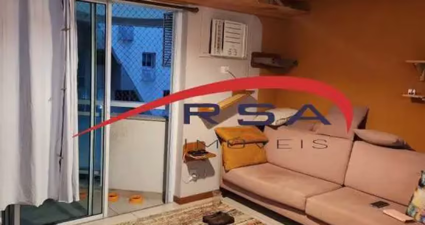 Apartamento à venda na barra da tijuca, rio de janeiro-rj: 2 quartos, 1 suíte, 1 vaga - 74,00 m² de área.