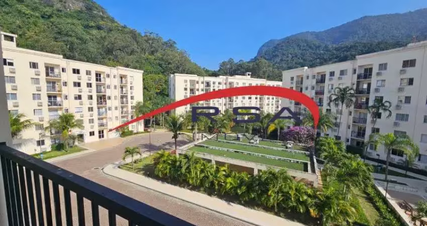 Apartamento à venda em jacarepaguá, rio de janeiro-rj: 2 quartos, 1 sala, 1 banheiro, 1 vaga de garagem!
