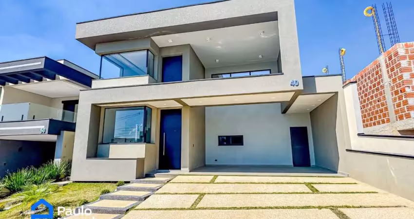 Linda casa à venda no condomínio santa mônica em caçapava - sp
