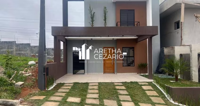 Sobrado com 03 dormitórios sendo uma suíte - 103m² - Condomínio Residencial Recanto Tropical - Taubaté - SP