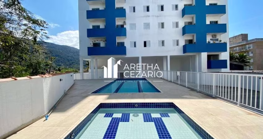 Apartamento Mobiliado com 02 dormitórios sendo uma suíte à venda,74m² por R$ 600.000 - Condomínio Iracema - Ubatuba - SP