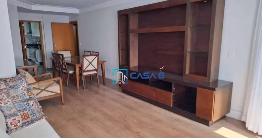 Apartamento com 3 dormitórios para alugar, 127 m² por r$ 6.779,40/mês - jardim anália franco - são paulo/sp