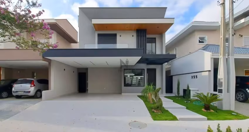4 suítes - sobrado / casa à venda porteira fechada no cond. altos da serra 6 com 269 m² de construção