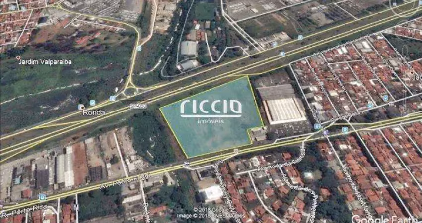 Área comercial com 51.814,19 m² com + de 285 metros de testada p/ rodovia presidente dutra - vista verde sjc - sp