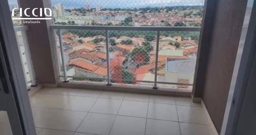Excelente Apartamento de 2 quartos sendo um suíte, no Maxximo Resort, 75 m² ampla sala dois ambientes com sacada - CONTRA-PISO