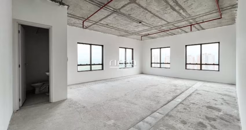 Conjuntos de Salas comerciais com total de 211m² no contrapiso - Edifício New Worker Tower - Jardim Aquarius