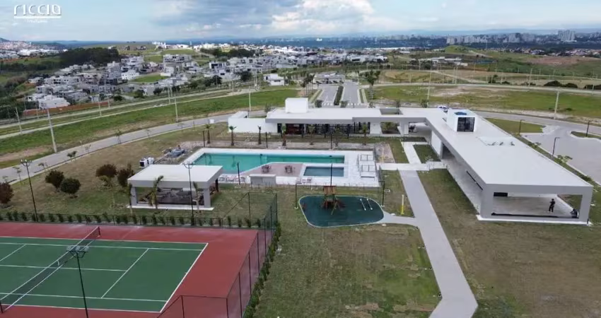 Terreno no urbanova em sjc - quadra l1 em declive - cond. terras alpha com 352 m²
