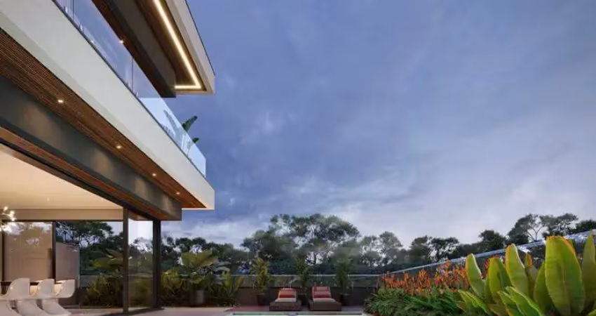 Sobrado de esquina em fase final de obra e com vista para as montanhas
