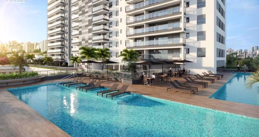 Ed. Quadria Aquarius - Apartamento à venda - 69,73 m², 2 Dormitórios (1 Suíte), ampla sacada, 1 Vaga - Andar Alto