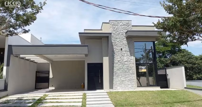 Casa terrea no condominio Terras do Vale  com 3 suites