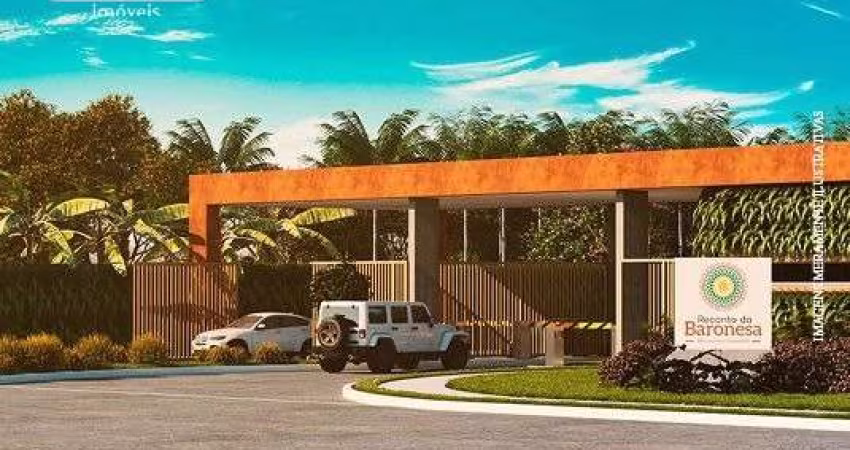 Terreno à venda com 773,84 m² no Condomínio Recanto da Baronesa em São José dos Campos
