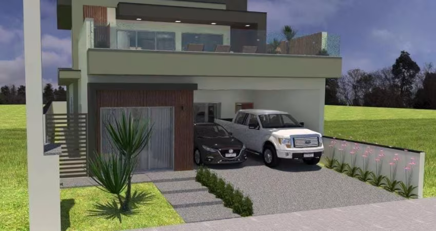 Casa à venda com 4 dormitórios no Condomínio Malibu em Caçapava
