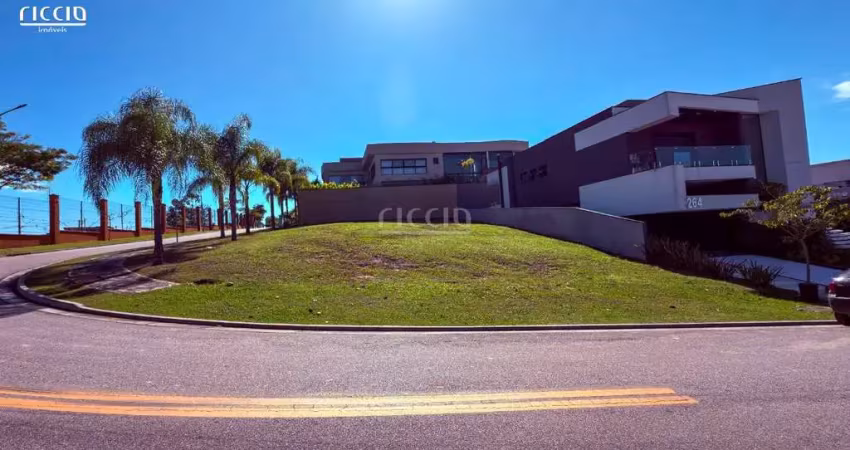 Terreno de esquina à venda, 557 m² - com aclive -  cond. alphaville 1 urbanova são josé dos campos/sp