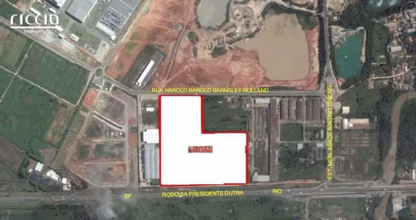 Área industrial plana 157.578,00 m² rio abaixo jacareí sp