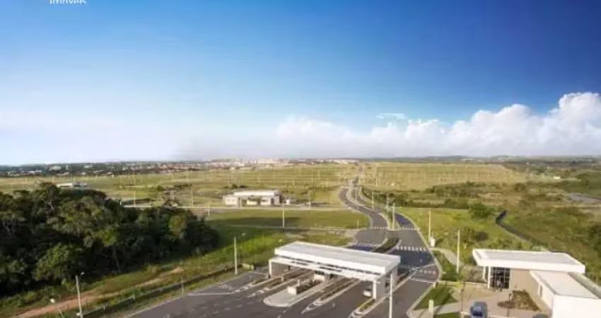 Terreno à venda em  condomínio no urbanova - 343 m² em aclive - condomínio terras alpha - quadra n1 - privacidade frente área verde!