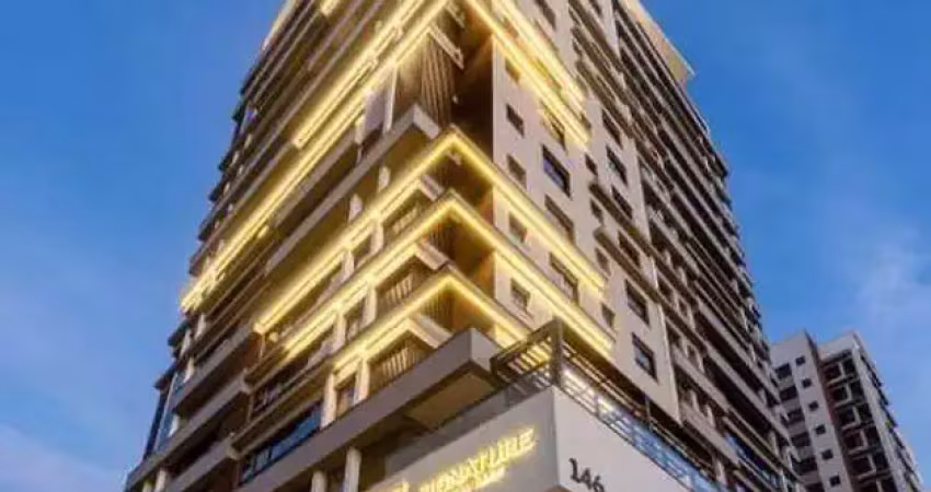 Apartamento com 67 m² e , com 2 dormitórios, sendo 1 suíte, varanda gourmet integrada com sala e cozinha, lavabo, e 1 vaga de garagem com hobby box.