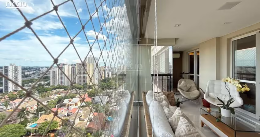 Apartamento no ed. aquarius resort à venda - 194 m² - 3 suítes e 3 vagas - andar alto, sol da manhã - decorado