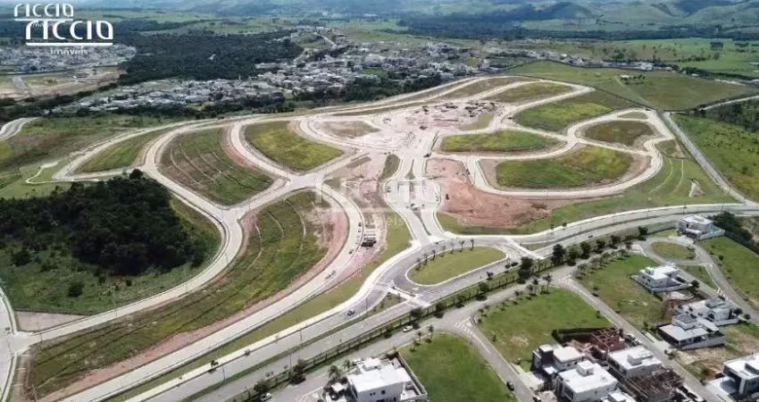 Terreno no urbanova em sjc - quadra l1 em declive - cond. terras alpha com 352 m²