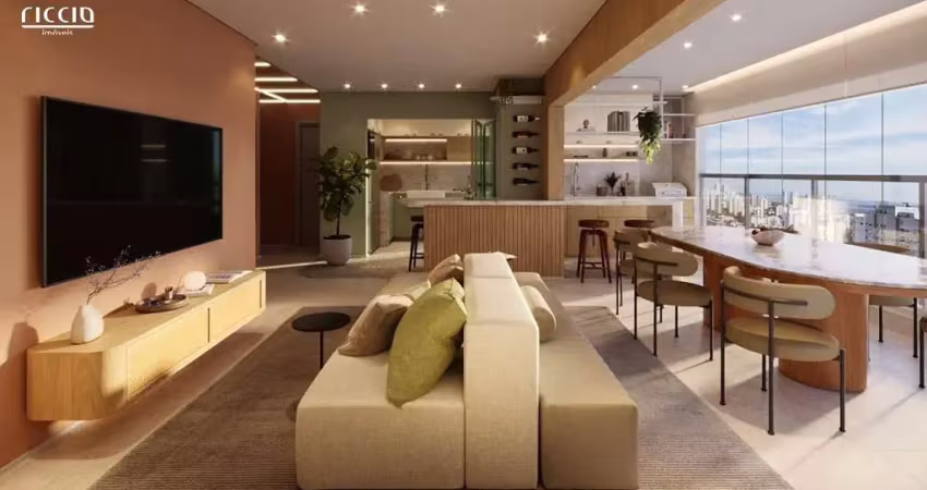 Apartamento raizes vila ema com 75m², 2 suítes e varanda gourmet