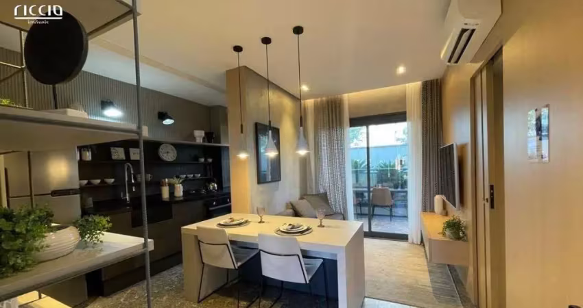 Apartamento a venda edificio quadria - jardim aquarius, 45 m² - 1 suíte , 1 vaga