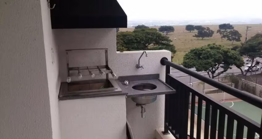 Apartamento no jd.aquarius com 2 dormitorios sendo 01 suite com varanda gourmet