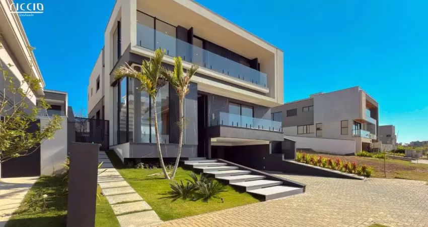 Sobrado no alphaville 1 à venda - 506 m² privativos - 5 suítes (1 no terreo) - pronta para morar!
