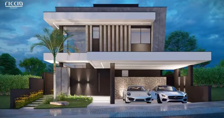 Casa - reserva ruda - floresta, ac: 250m² - at:265m² - 4 suítes, 2 vagas