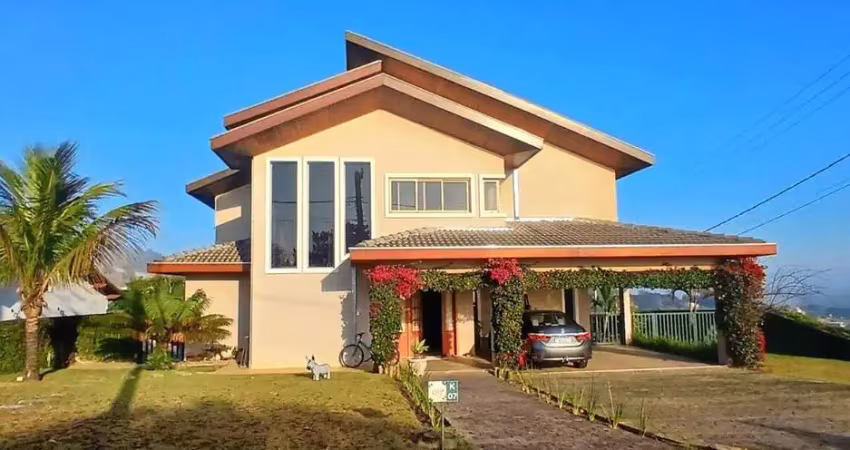 Casa a venda no condominio recanto santa bárbara - jambeiro com 3 suítes