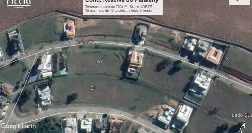 Terreno à venda no urbanova - quadra b1 com 1.178,00 m² em aclive - cond. reserva paratehy sul