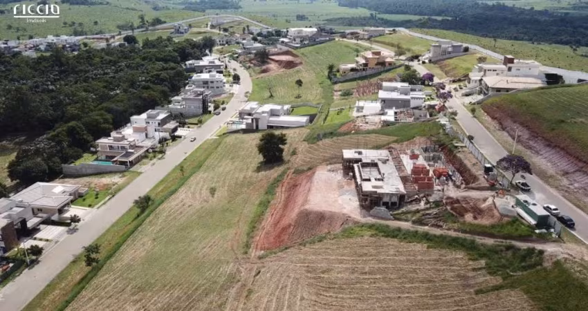 Terreno (com projeto aprovado) à venda em aclive no cond. reserva do paratehy sul - 1.376 m² quadra v
