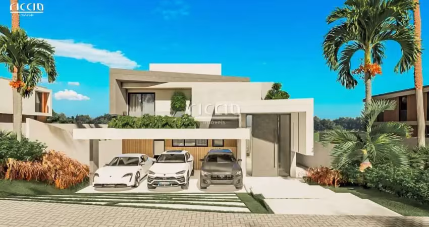 Excelente sobrado na planta condomínio alphaville 2, 4 suítes, 450 m² de a.c e 517,50 m² de terreno
