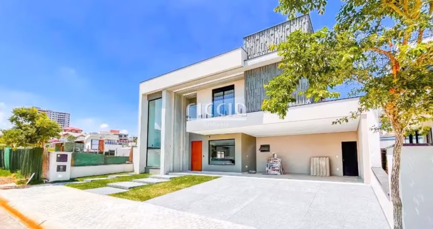 Casa impecável à venda no urbanova sjc - cond. monte carlo - com 4 suítes + escritório/5 dormitório, 330 m² de construção - pronto para morar