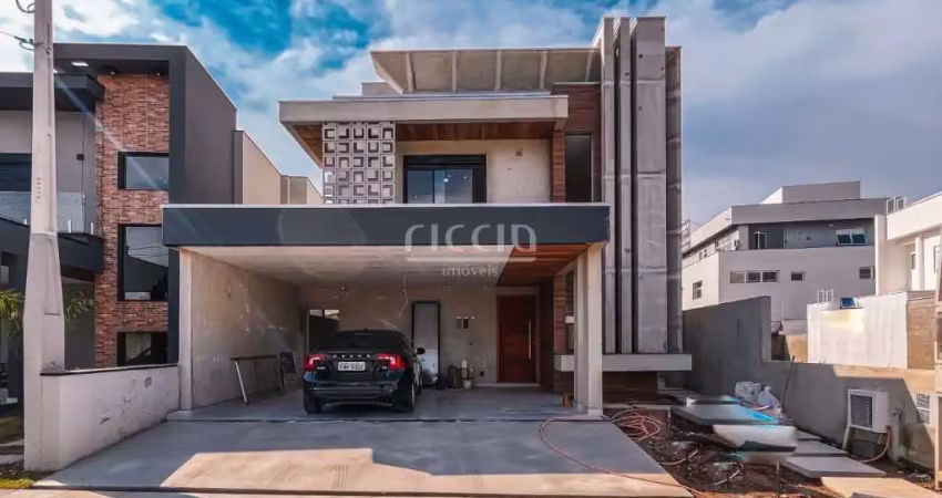 Aceita terreno como permuta - sobrado / casa à venda no cond. altos da serra 6, com 258 m² de construção, 4 suítes, previsão de entrega julho 2022.