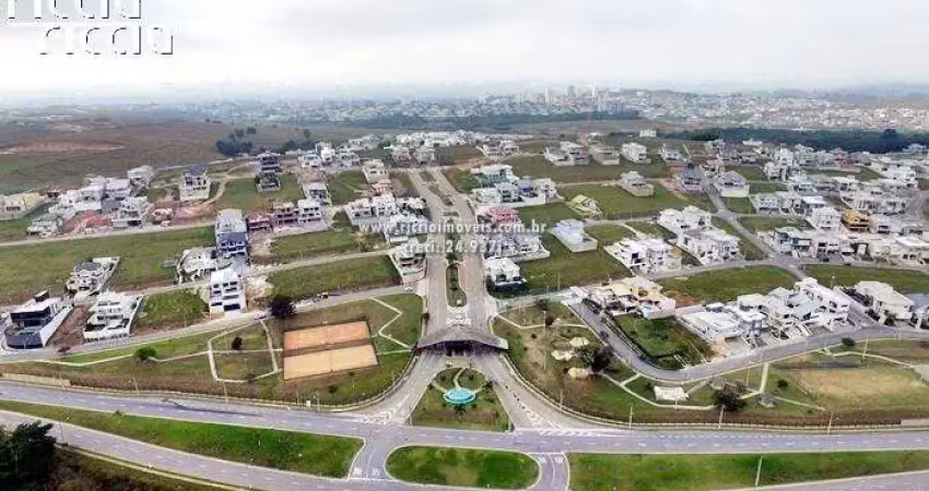 Excelente terreno no condomínio residencial jaguary, urbanova, são josé dos campos, sp - 450 m² em aclive, condomínio de alto padrão