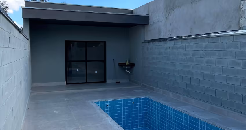 Casa térrea moderna com área gourmet e piscina – mogi das cruzes  descubra o equilíbrio perfeito entre conforto, lazer e sofisticação nesta bela casa térrea com 93m² de área construída.