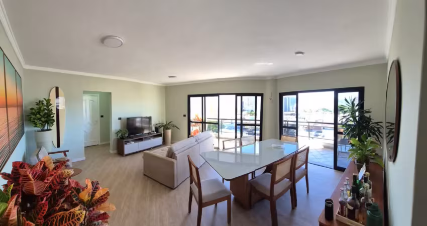 Apartamento de 210m² com 2 suítes, 2 dormitórios e 3 vagas no villagio de parma, próximo ao clube de campo e shopping em mogi das cruzes.
