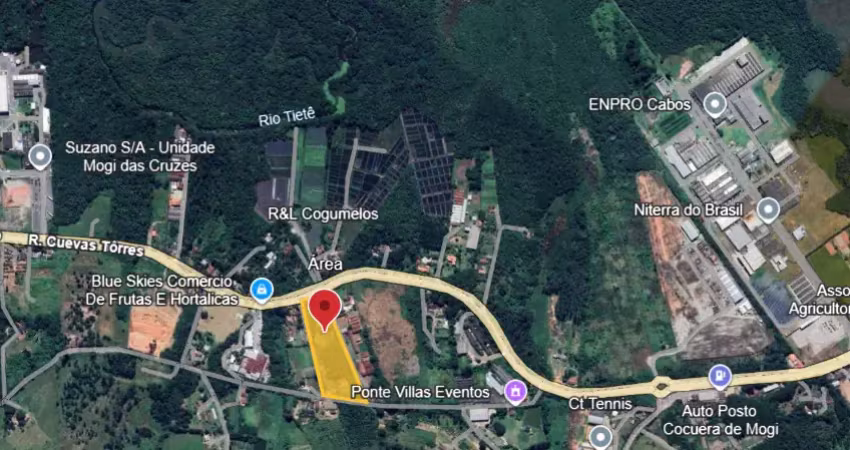 Terreno comercial à venda na Rodovia Professor Alfredo Rolim de Moura, s/n, Cocuera, Mogi das Cruzes