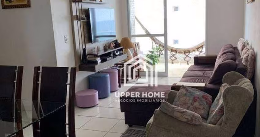Apto com 3 dorms (1 suíte) - varanda gourmet - 2 vagas à venda -Vila Mirim - Praia Grande/SP