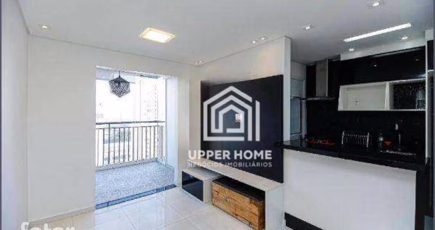 Apartamento 2 dormitórios (1 suíte). 1 vaga, varanda gourmet à venda Vila Antonieta-SP