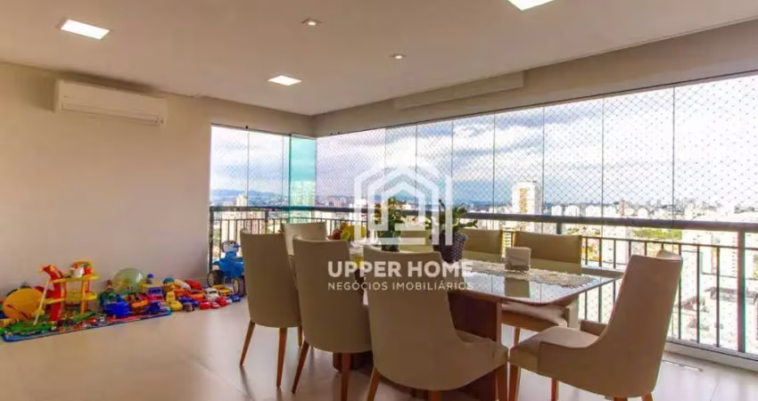 Apartamento a venda de alto padrão com 3 dormitórios (1 suíte) varanda gourmet - 2 vagas - parque são jorge-sp