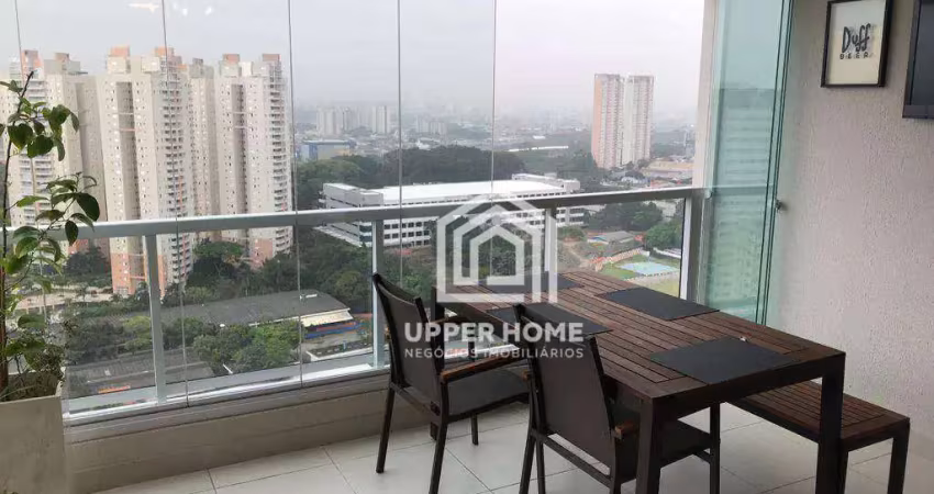 Apartamento alto padrão a venda com 2 dormitórios(1 suíte) - varanda gourmet - 1 vaga -tatuapé-sp