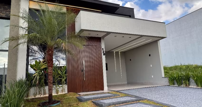 Casa NOVA Condomínio MANTOVA 3 dorm. suíte, piscina, área gourmet